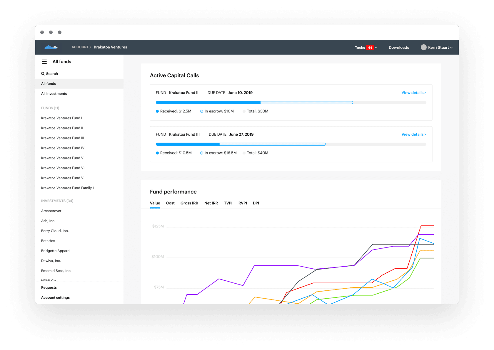 Investor UX Redesign