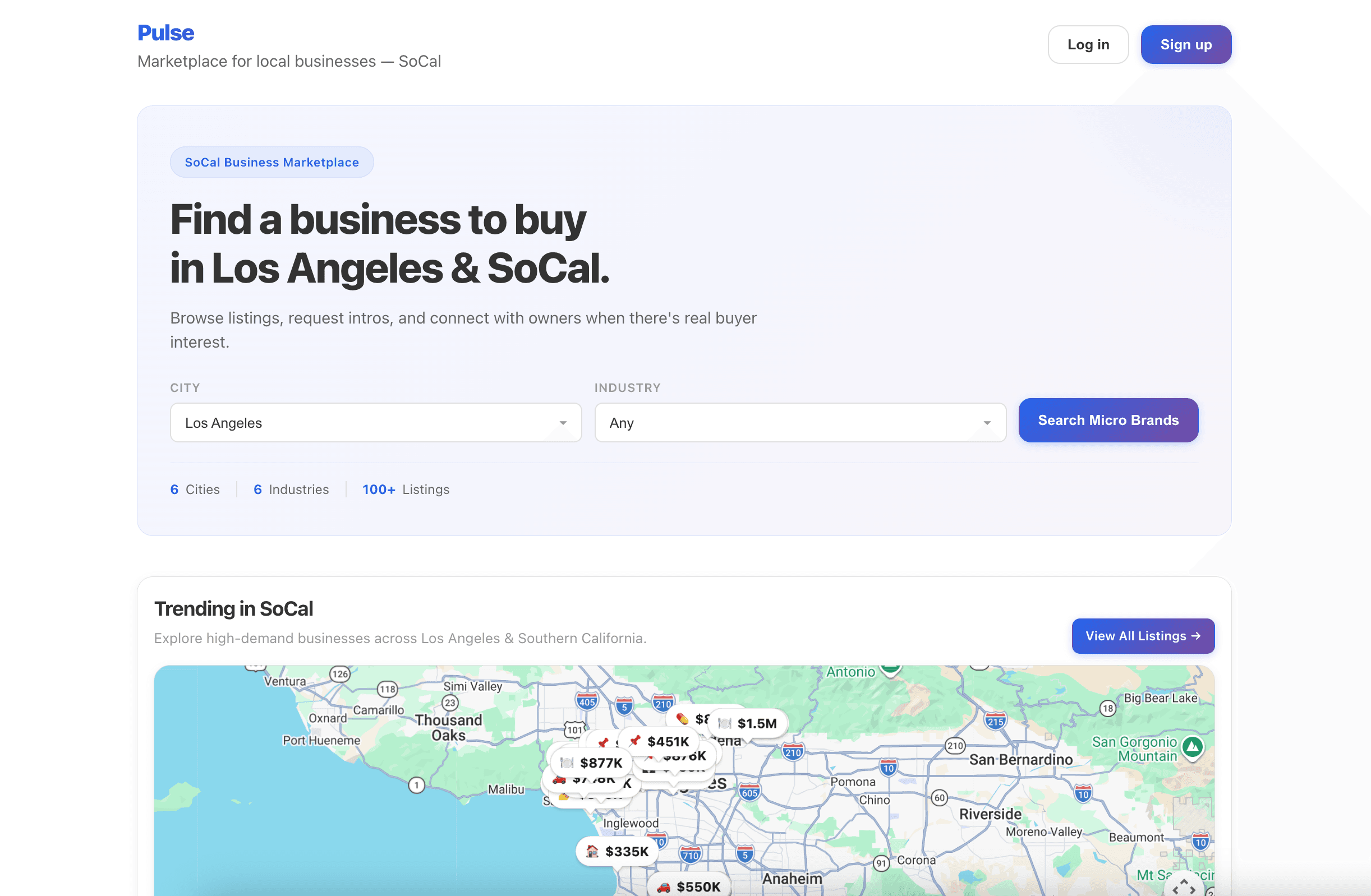 Local Business Acquisition Marketplace