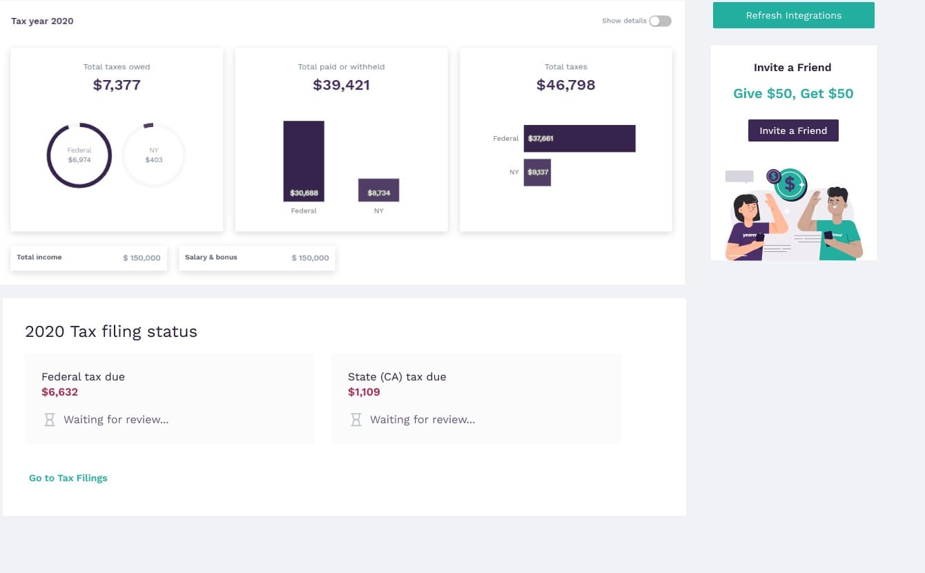 Tax Advisor Experience
